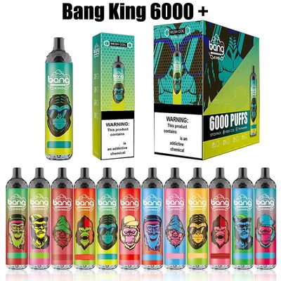 La explosión king6000puffs Vape disponible 15ml prellenó el precio al por mayor de Rechargable del ejuice