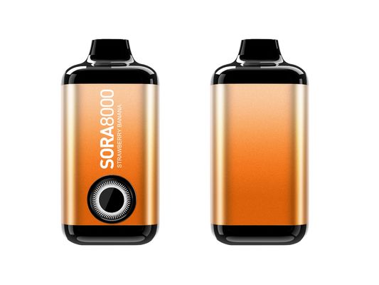 14 ml Sora 8000 Vape Bar desechable de 1.1 ohm bobina de malla de 650mah tipo-C recargable