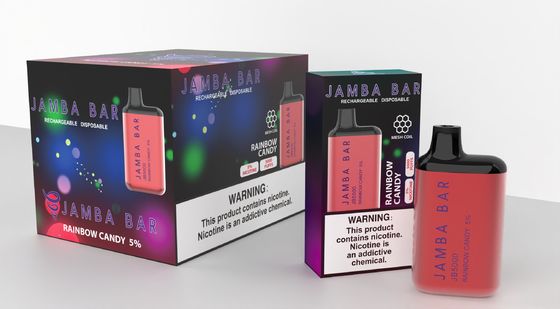 Potente batería con un 5% de 50 mg de nicotina para requisitos B2B