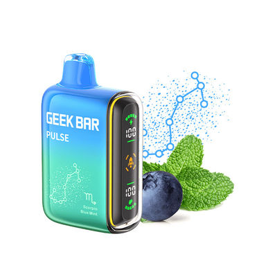 Modo regular Vapor de gran volumen con 15000 puffs Max Puffs y pantalla