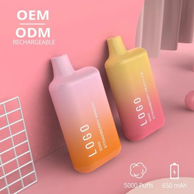 Sabor Vape disponible 1.2ohm de la fruta de la barra BC5000 del duende del OEM SUS304