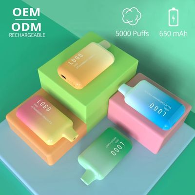 La barra BC5000 del duende sopla Cig disponible de encargo del vaporizador E del ODM Vape del OEM