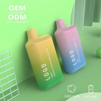 Sabor Vape disponible 1.2ohm de la fruta de la barra BC5000 del duende del OEM SUS304