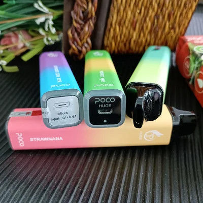 50mg soplo CBD recargable Pen Micro Charging de la nicotina POCO 5000