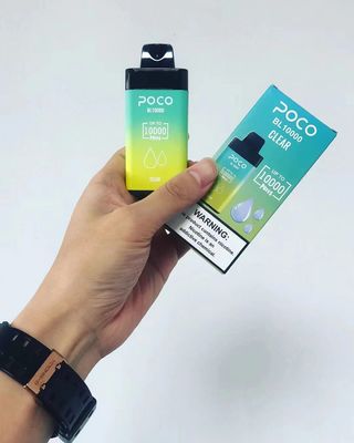 10pcs/caja 200pcs/caja Big Puff Vape con tipo de carga USB-C y bobina de malla para
