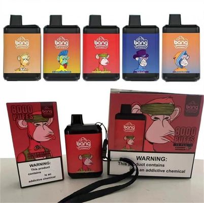 el rey 8000 soplos de la explosión del vaporizador del duende de 16ml 650mah condimentó los cigarrillos electrónicos