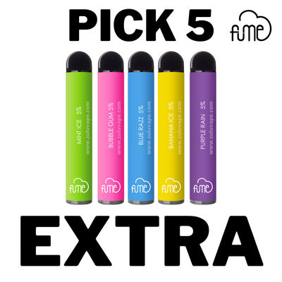 Soplos Nic Fruity Flavor Vape Disposable bajo del suplemento 1500 del humo