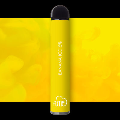 Humo 950mAh adicional Nic Salt Vape disponible del plátano de la fresa de 1500 soplos