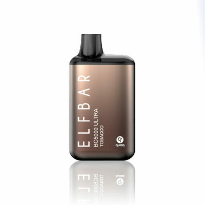 De la nicotina el 5% del duende de la barra de Vape ODM disponible del OEM del dispositivo de la vaina BC5000 ultra
