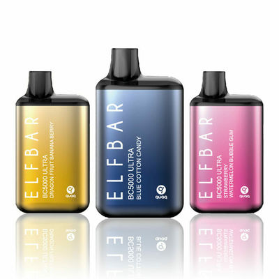 De la nicotina el 5% del duende de la barra de Vape ODM disponible del OEM del dispositivo de la vaina BC5000 ultra