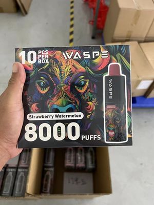Bolígrafo electrónico desechable tipo C para 16 ml de líquido electrónico y 8000 puffs de vapor