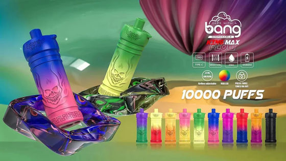 El rey 10000 de la explosión sopla dispositivo disponible de los 20m ELiquid CBD Vape con la circulación de aire el 5% Nic Salt