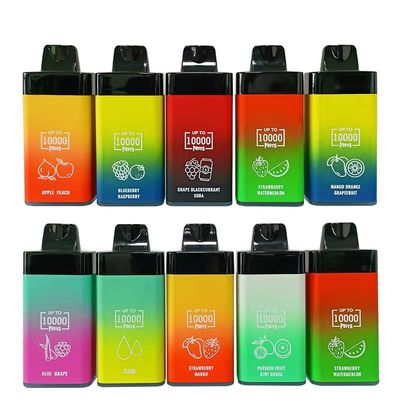 POCO BL10000 Puffs Vapor desechable Precargado 20 ml Jugo con flujo de aire 5% Nic