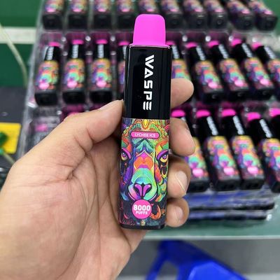 8000Puffs Pluma electrónica desechable con puerto de carga tipo C sin