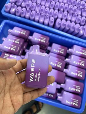 Waspe 5000Puffs E cigarrillo Vapor desechable 13ml 2%/3%/5% Nic 650mah Recargable