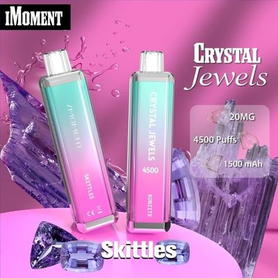 Vape desechable a medida Crystal 4500 12 ml Precargado hasta 4500 Puff Pod