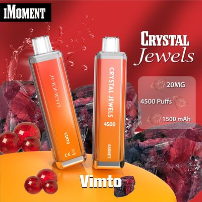 10 PCS/ caja de visualización Pluma de vaporizador desechable con 12 ml de líquido electrónico y 2% de níquel