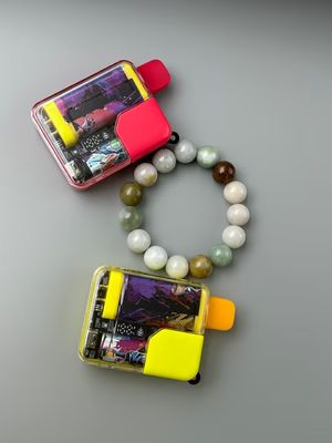 Barras de niebla de vapor precargadas descargables 7000 1,2 ohm caja clara de bobina de malla