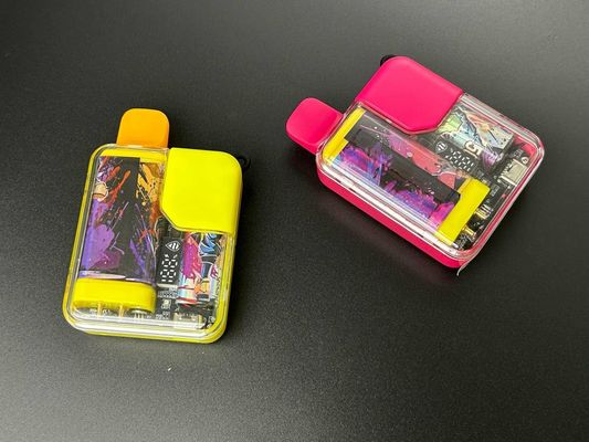 Barras de niebla de vapor precargadas descargables 7000 1,2 ohm caja clara de bobina de malla
