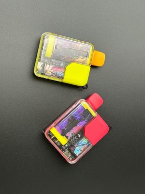 Barras de niebla de vapor precargadas descargables 7000 1,2 ohm caja clara de bobina de malla