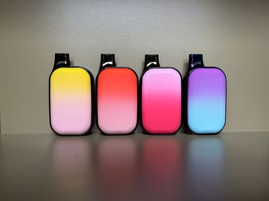 Personalización Gradiente de color 7000 Puffs Vapor desechable con pantalla