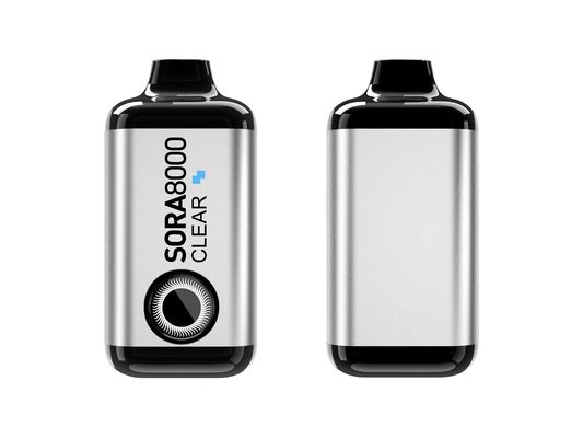 14 ml Sora 8000 Vape Bar desechable de 1.1 ohm bobina de malla de 650mah tipo-C recargable