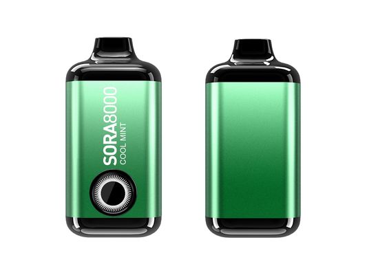 Envase de malla 650mah Precargado Vapor desechable 14ml 8000 Puffs 0mg/20mg/50mg