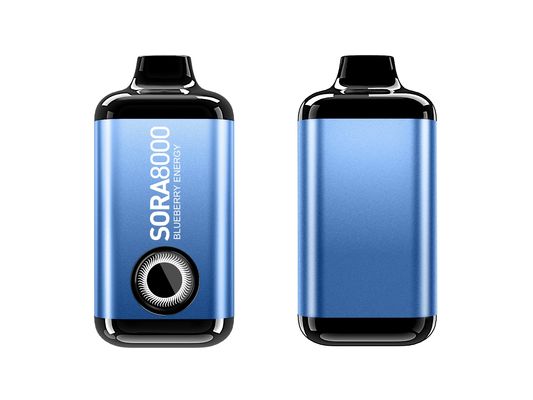 Sora 8000 Puffs 5% Nic Sal Precargado Vapor desechable 14ml 1.1ohm Enrejado de malla