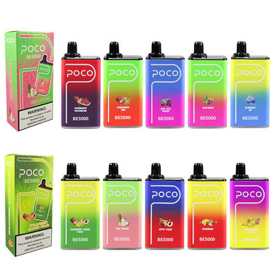 14 ml de cigarrillo electrónico lleno de jugo POCO BE5000 Pod Big Puff Vape 0% 2% 5% Nicotina