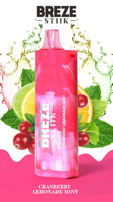 BREZE STIIK BS8500 Vape desechable 17 ml de jugo precargado Nic Fuerza 20 mg 50 mg