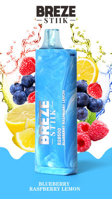 BREZE STIIK BS8500 Vape desechable 17 ml de jugo precargado Nic Fuerza 20 mg 50 mg