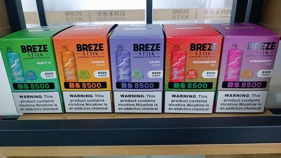 Dispositivo de vapeo desechable de CBD de bobina de malla con 17 ml de jugo precargado y resistencia 1.2