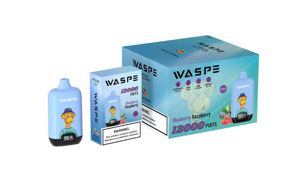 Dispositivo de vaporizador de avispa conveniente y portátil con pantalla de líquido electrónico y batería