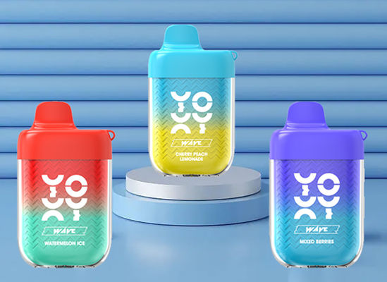 Gran Vapor de Vapor YOXY 9000Puffs 3% Nic Color Mixto para Profesionales del Vapor