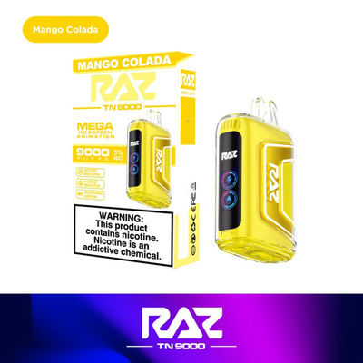 Vaporizador OEM con pantalla 9000Puffs para canales de distribución OEM