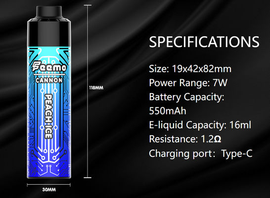 20 ml de jugo precargado 120 g para MTL-DTL 25W Vaping