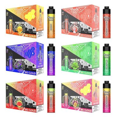18 ml de bobina de malla de E-líquido de 12000 puffs cigarrillo electrónico para vapeo de alto rendimiento