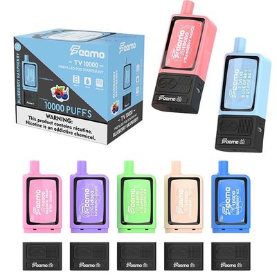Batería de 650mAh POD Vapor desechable con más de 10000 bocanadas y 5% de fuerza de nic