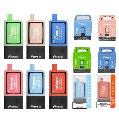 Batería de 650mAh POD Vapor desechable con más de 10000 bocanadas y 5% de fuerza de nic