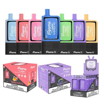Batería de 650mAh POD Vapor desechable con más de 10000 bocanadas y 5% de fuerza de nic