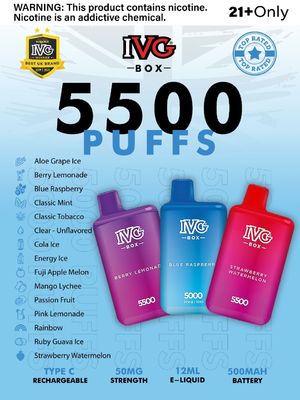 Alto rendimiento 650mah Tipo C recargable para sabores de frutas