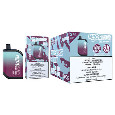 9000puffs Vape grande con batería de 750mAh y resistencia de 1.1 ohm