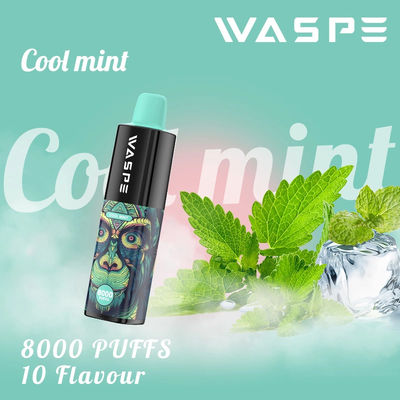 8000Puffs Pluma de vapor desechable con método de pago Paypal y 85g de peso