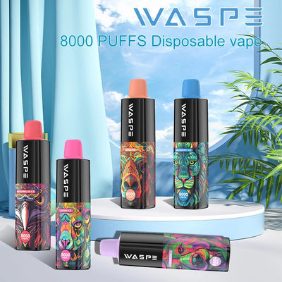 Dispositivo de vapeo de batería de 650 mAh para vapeo único 8000 puffs para una batería de larga duración