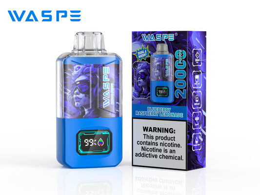 Tipo C Vape de 20000 Puffs con pantalla 0/2%/3%/5% Kit Nic .