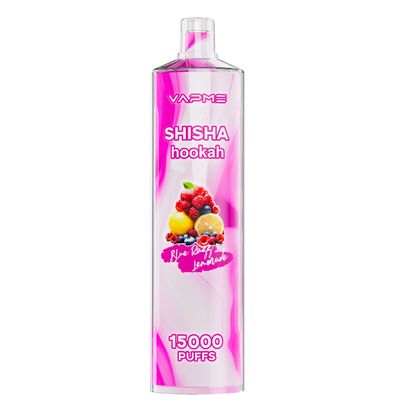 Big Puff Vape SUS304 650mAh Batería 25ml Nic Free Ejuice OEM Color 200pcs paquete