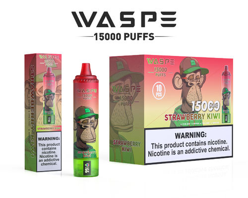 15000 puffs Big Puff Vape con 12 sabores frutales Batería de 650 mAh y capacidad de jugo de 22 ml