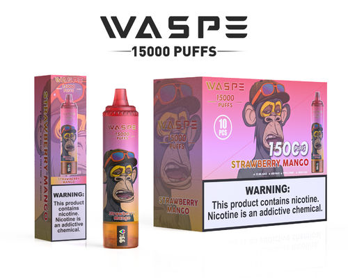 650mAh Big Puff Vape con 22ml Jugo 2% 5% Niveles de nicotina 12 Sabores frutales OEM Color diseñado