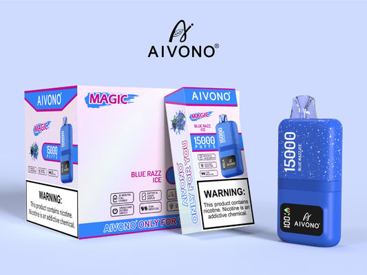 Pluma de vapeo inteligente personalizable con pantalla con batería recargable para adultos