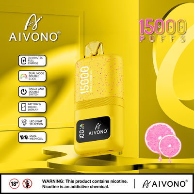 Logotipo personalizado Smart Vape Pen Seguridad con pantalla